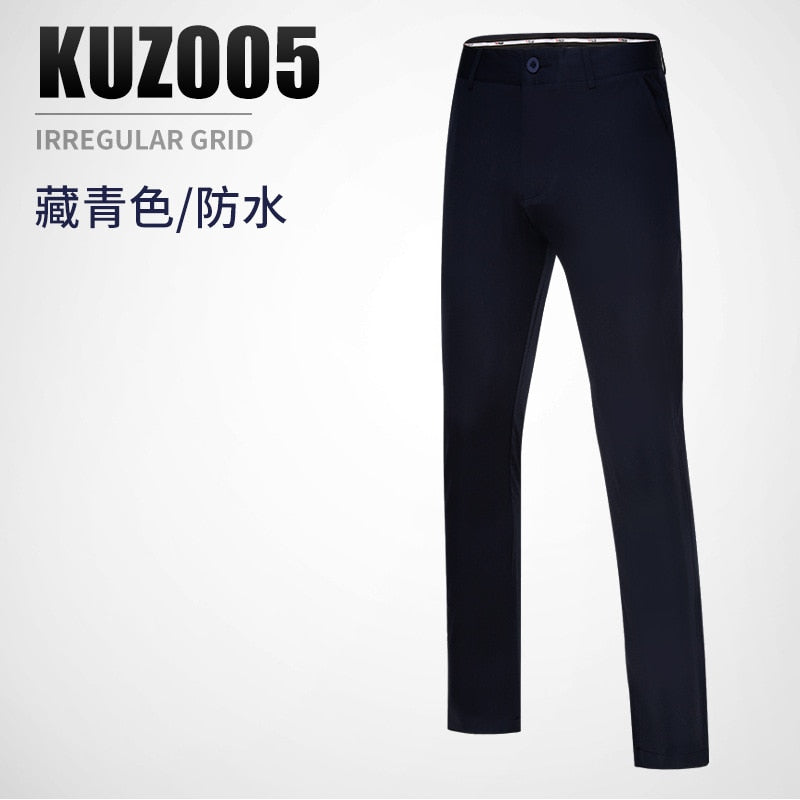 PGM Authentic Golf Pants Men Waterproof Trousers Soft Breathable Golf Clothing Summer Sizes Xxs-xxxl KUZ005 - KiwisLove