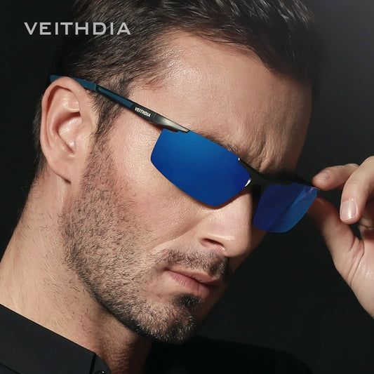 VEITHDIA Cycling Sunglasses Men Fashion Polarized UV400 Luxury Brand Designer Vintage Driving Outdoor Sun Glasses For Male V6588 - KiwisLove