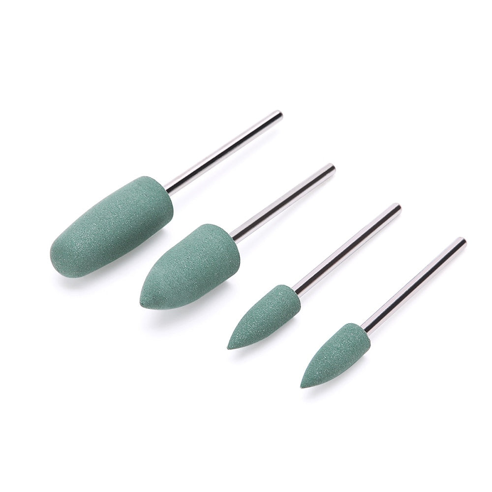 12pcs/kit Dental Diamond Burs Hidden Resin Base Polishing Kit for Low Speed HP 0412 - KiwisLove