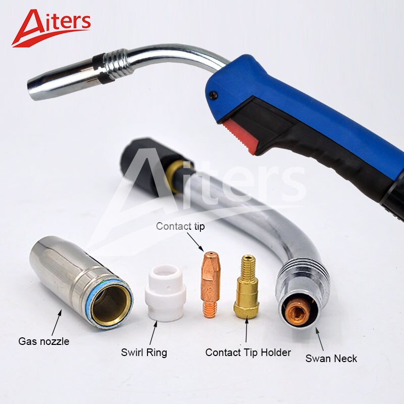 24KD Welding Torch 50PCS Ceramics Gas Diffuser accessories 24KD consumables Diverter MIG Torch - KiwisLove