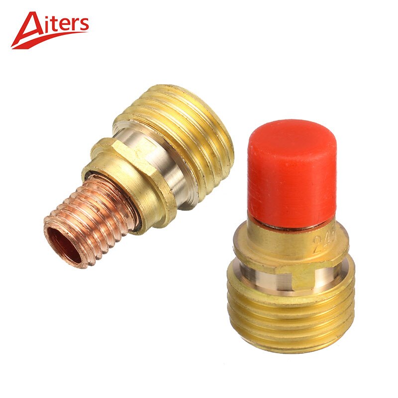 TIG Welding torch Kit 8PCS/Set WP9 20 25 Stubby Gas Lens and #12 Pyrex Glass Cup collet Welding Accessories - KiwisLove