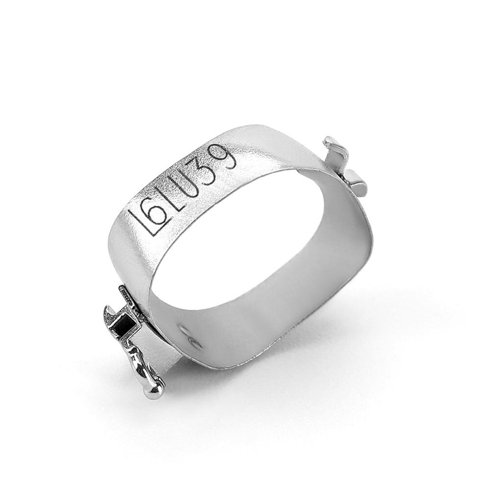 4 PCS/Set,Total 20 Sets  Azdent Dental Orthodontic 1st Molar Bands  M series Bands Prewelded With Buccal Tube Conv - KiwisLove