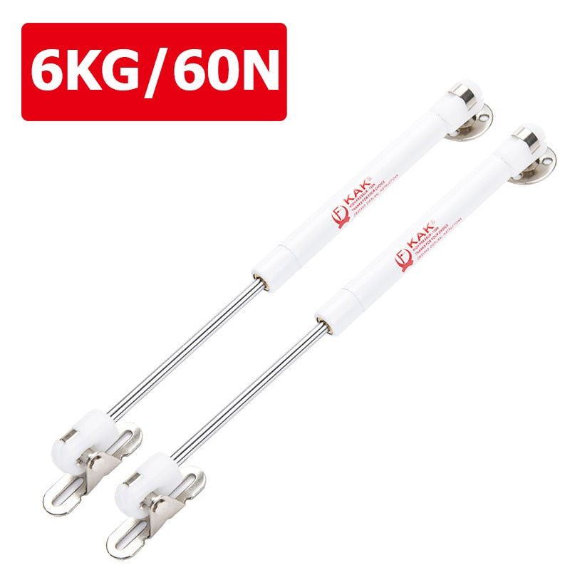 KAK 4 Pack 6kg 10kg 15kg Gas Spring Cabinet Hinge Copper Core Door Lift Support Hydraulic Kitchen Cupboard Door Hinges Hardware - KiwisLove