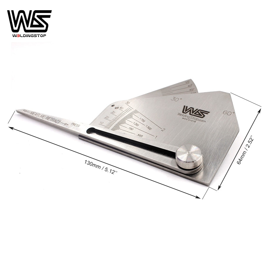SKEW-T FILLET WELD GAUGE GAGE Welding measuring tools - KiwisLove