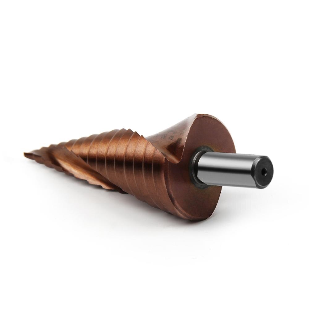 M35 5% Cobalt HSS Step Drill Bit HSS CO High-Speed Steel Cone Triangle Shank Metal Drill Bits Tool Set Hole Cutter For Stainles - KiwisLove