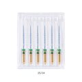 6pcs/Box Dental 25mm Endo File Engine Use Root Canal Instrument NITI Alloy Files - KiwisLove