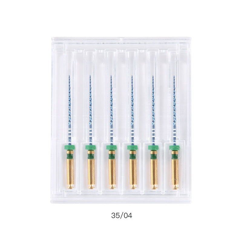 Dental NITI Endo File Engine Use 25mm Dentist Instrument Nickel Titanium Alloy Endodontics Root Canal Files 6pcs/box - KiwisLove