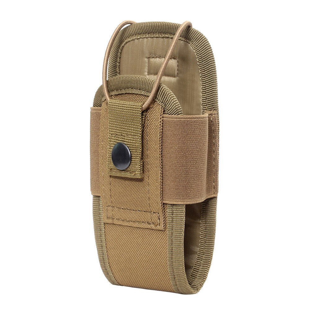 1000D Airsoft Molle Radio Walkie Talkie Pouch Tactical Waist Bag Holder Pocket Portable Interphone Holster Hunting Carry Bag - KiwisLove