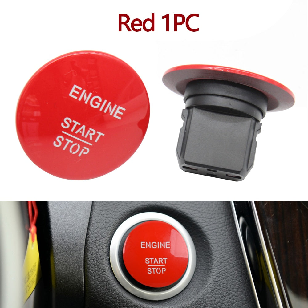 Engine Ignition One-Click Start Stop Button Keyless Push Switch For Mercedes BENZ W204 W164 W205 W212 W213 W221 2215450714 - KiwisLove
