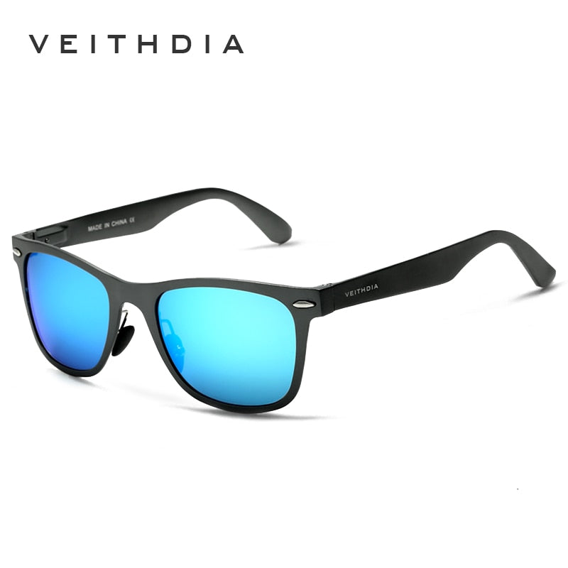 VEITHDIA Sunglasses Aluminum Magnesium Fashion Men's UV400 Mirror Sun Glasses Goggle Eyewear Female Male Accessories For Women - KiwisLove