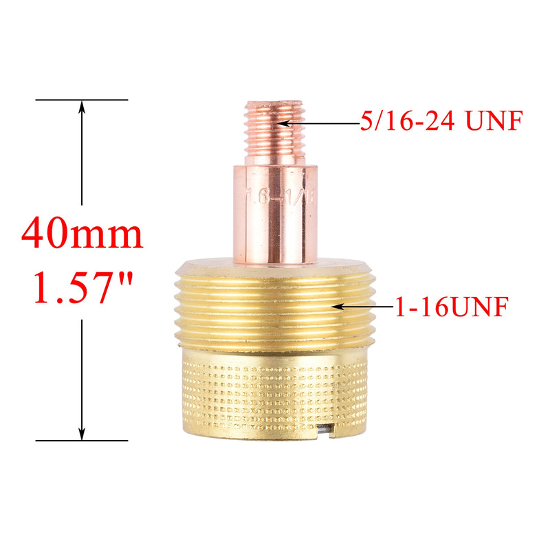 TIG Extra Large Collet Collet Body Gas Lens 13N21L 13N22L 13N23L 13N24L 45V0204S 45V116S 45V64S 995795S  For TIG WP9 20 - KiwisLove