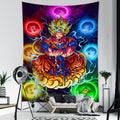 Cartoon Animal Character Tapestry Wall Hanging 3D Printing Psychedelic Witchcraft Mysterious Aesthetics Room Home Decor - KiwisLove