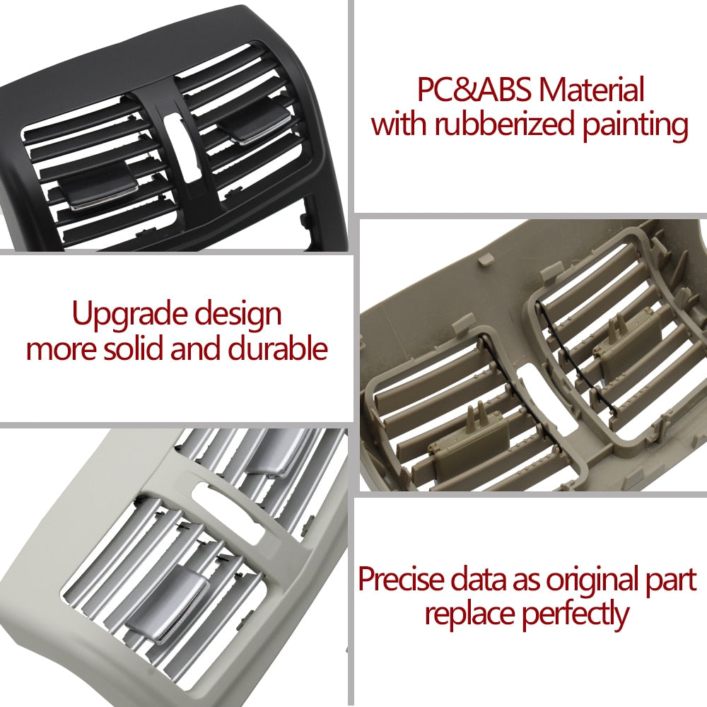 Rear Conditioning AC Vent Grille Outlet Cover Trim For Mercedes Benz W212 E Class E260 E300 E320 E400 2009-2015 2128301345 - KiwisLove