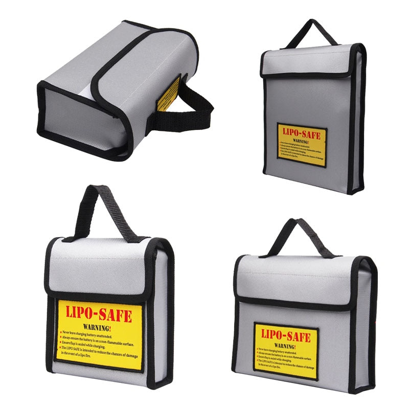 Fireproof Waterproof Lipo Battery Explosion Proof Safety Bag Fire Resistant for Lipo Battery FPV Racing Drone RC Model - KiwisLove