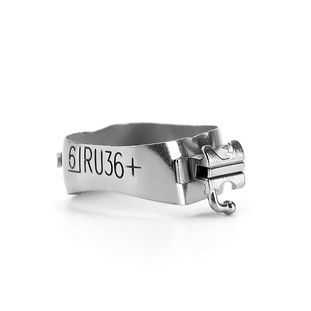 4 PCS/Set,Total 20 Sets  Azdent Dental Orthodontic 1st Molar Bands  M series Bands Prewelded With Buccal Tube Conv - KiwisLove