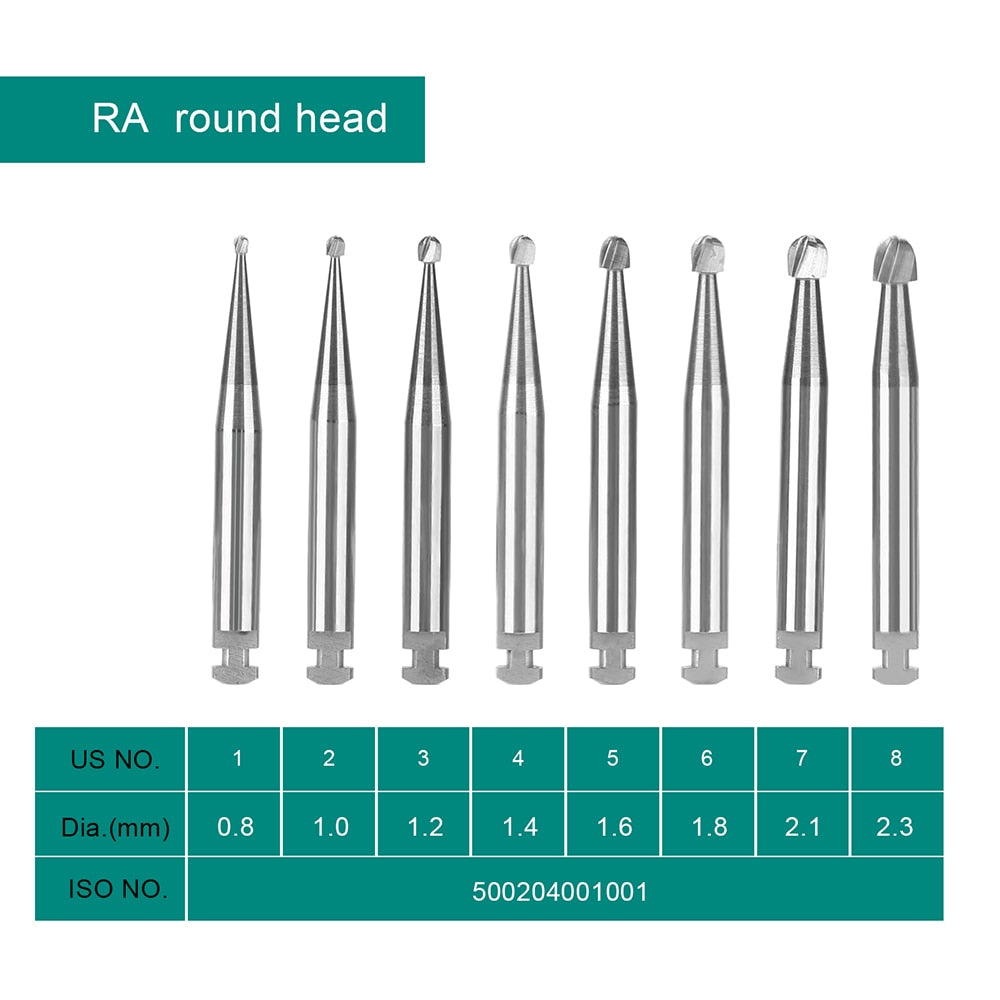 Dental Lab Dental Tungsten Steel Carbide Burs Low Speed RA1 For Clinic Use Bending Machine - KiwisLove