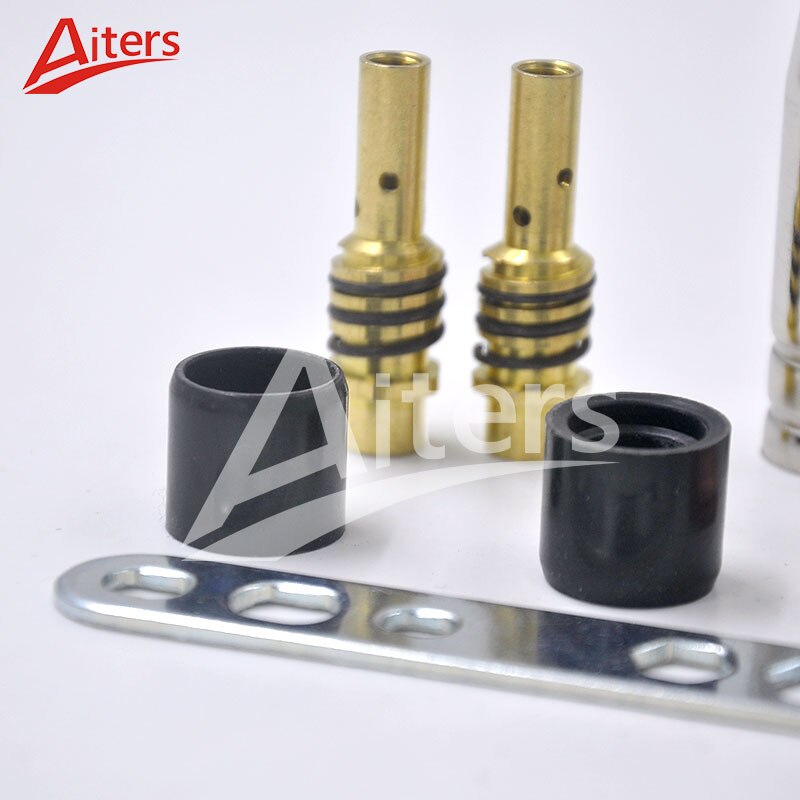 19PCS 15AK Welding Torch Nozzle Part Kit Conical Nozzle Contact Tips Set For Binzel 15AK MIG MAG Welder Accessories - KiwisLove