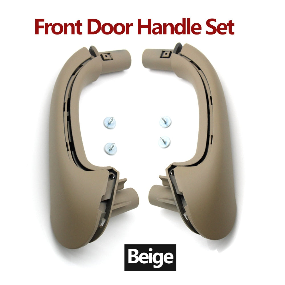 4 Pcs Car Front Left Right Interior Door Pull Handle Set Replacement For Mercedes Benz W203 C Class Sedan 2000-2007 - KiwisLove