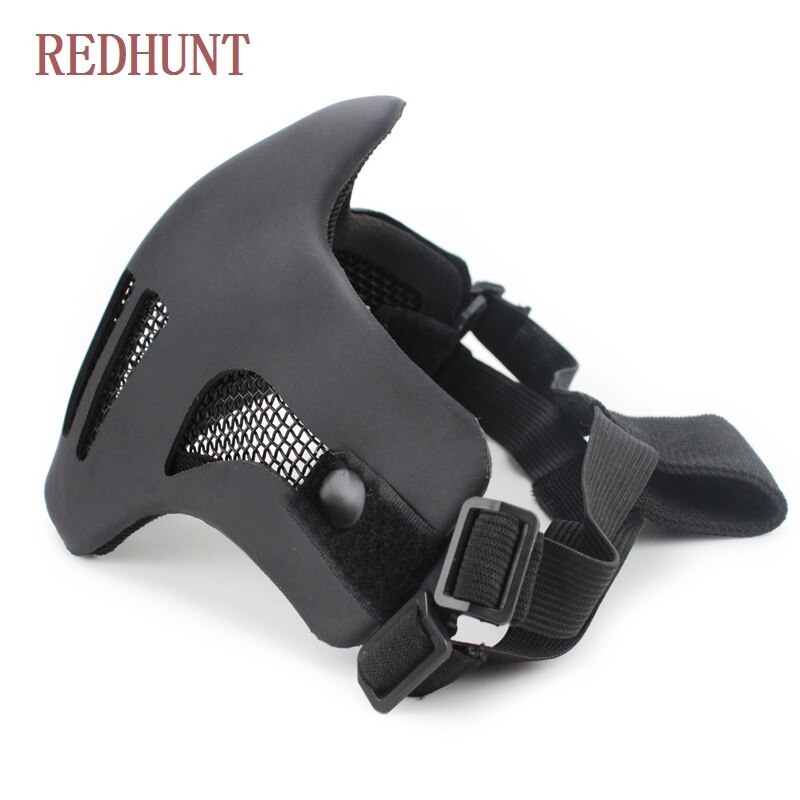 Tactical V1 Ghost Recon Style Paintball Mask Army Half Face Airsoft Skull Mask Hunting Accessories Shooting Protective - KiwisLove