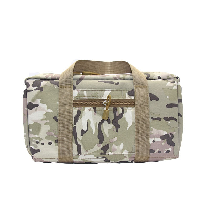 Tactical Pistol Gun Carry Case for CZ 75 Glock 17 Beretta PX4 G2C 1911 Shockproof Padded Magazine Pouch Universal Handgun Bag - KiwisLove