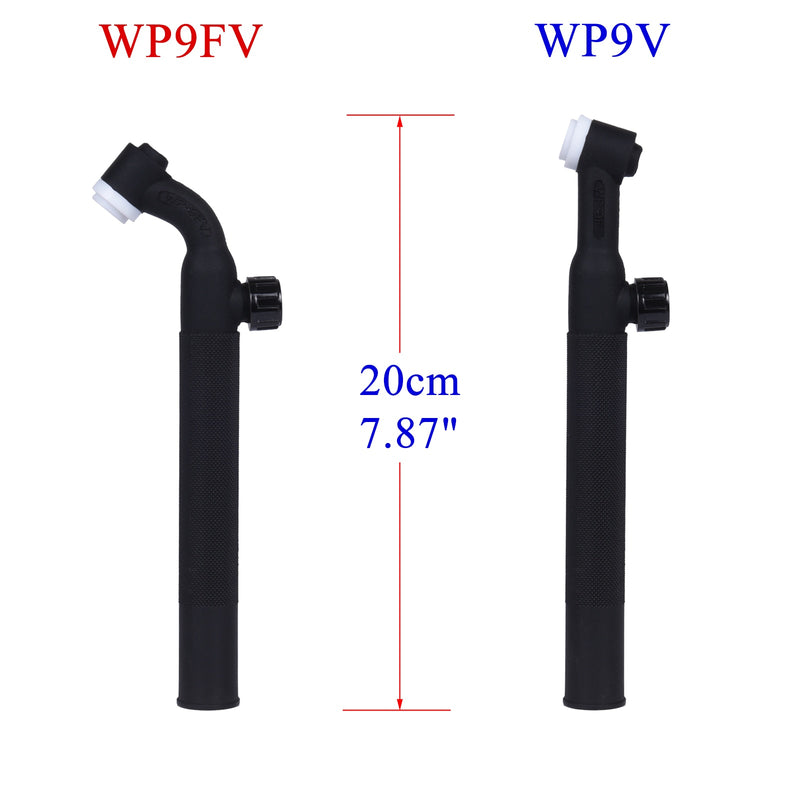 WP9 WP9F 9F 9V 9FV SR9 SR9F SR9V SR9FV SR9P TIG Torch Body Air Cooled Head Rotatable 125 AMP - KiwisLove