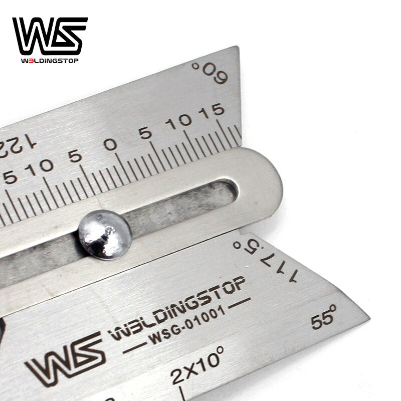 HJC30 Welding gauge inspection multi-function Weld seam Gage pit test ulnar ruler - KiwisLove