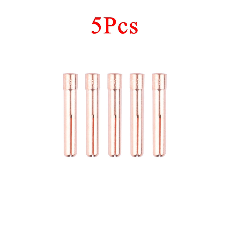 5/10Pcs 1.0/1.6/2.4/3.2mm TIG Collet 13N21 13N22 13N23 13N24 13N21L 13N22L 13N23L  13N24L For TIG WP9 20 25 Welding Torch - KiwisLove