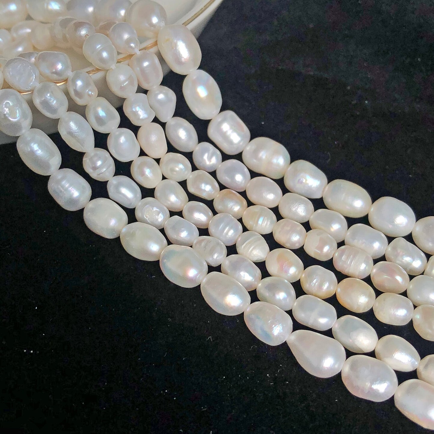 Real Natural Freshwater Pearl Irregular Cultured Small Pearls Punch Beads For Jewelry Making Diy Women&#39;s Necklace Bracelet - KiwisLove