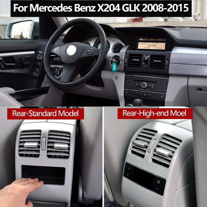 Upgraded Rear Air Conditioner Ac Vent Grille Cover Panel For Mercedes Benz X204 GLK Class 180 200 220 230 260 300 350 2048304354 - KiwisLove