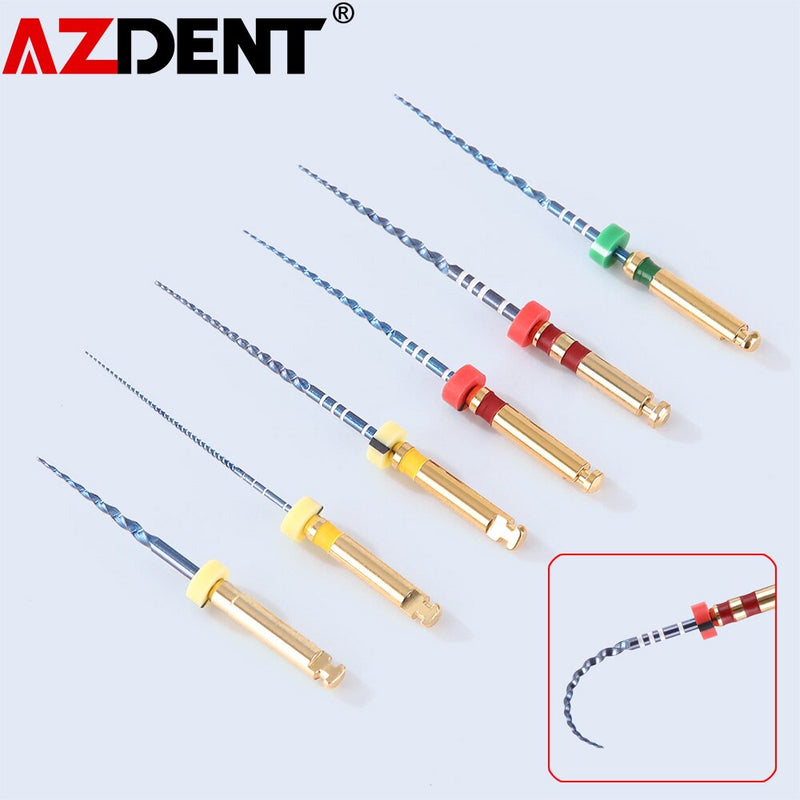 Dental NITI Endo File Engine Use 25mm Dentist Instrument Nickel Titanium Alloy Endodontics Root Canal Files 6pcs/box - KiwisLove