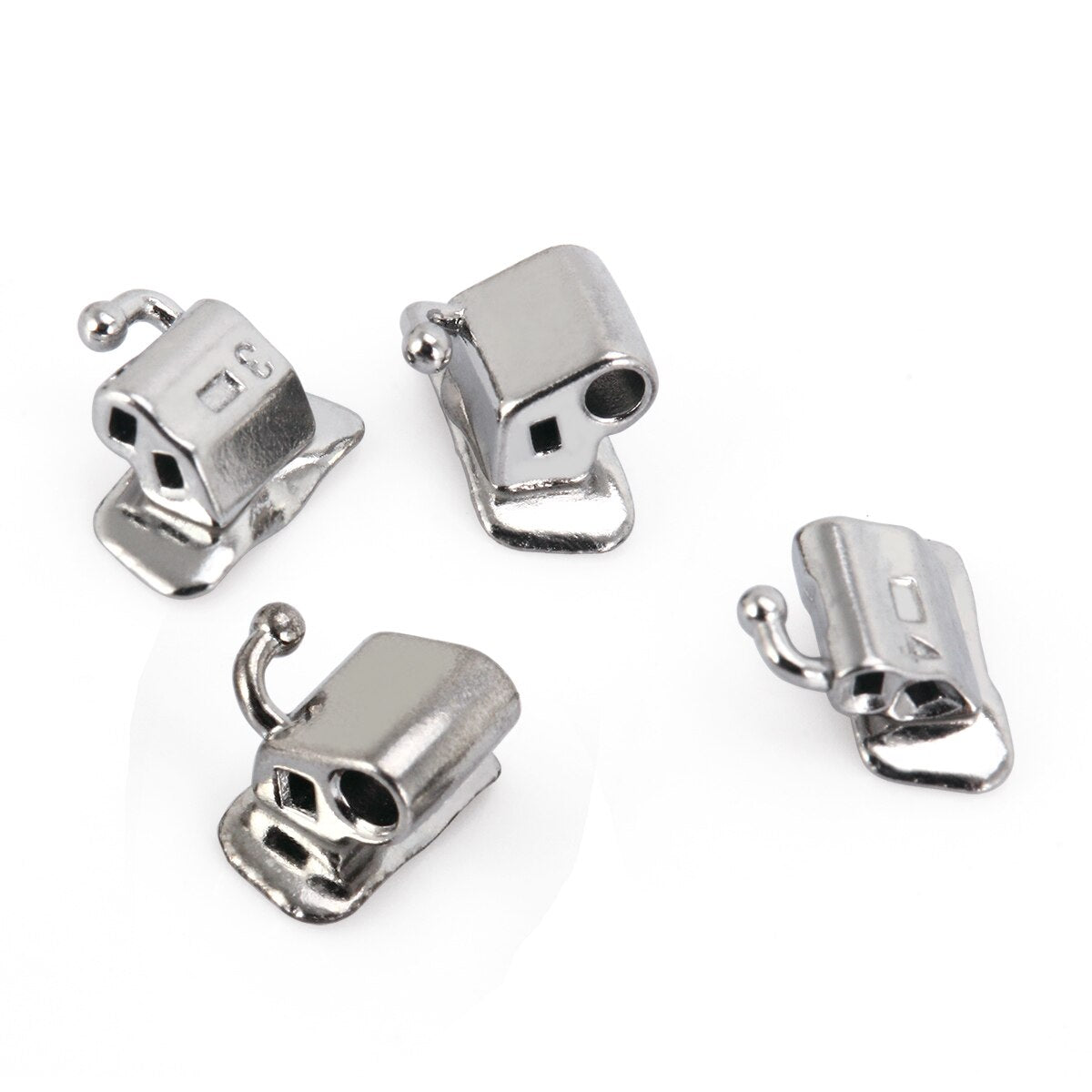 10 Packs  AZDENT Dental Orthodontic Bondable Non-Con Mesh Base Buccal Tube 1st Molar Roth / MBT 022 - KiwisLove