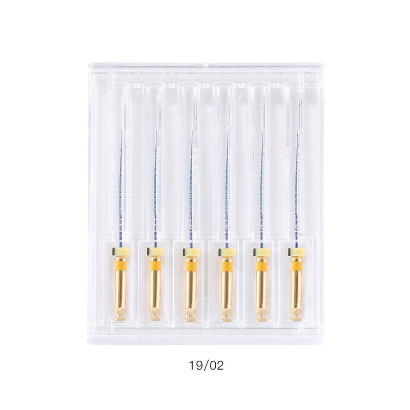 6pcs/Box Dental 25mm Endo File Engine Use Root Canal Instrument NITI Alloy Files - KiwisLove