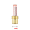 5/10Pcs 1.0/1.6/2.4/3.2/4.0mm TIG Medium Gas Lens Collet Body 45V24 45V25 45V26 45V27 45V28 For TIG WP17/18/26 Welding Torch Kit - KiwisLove