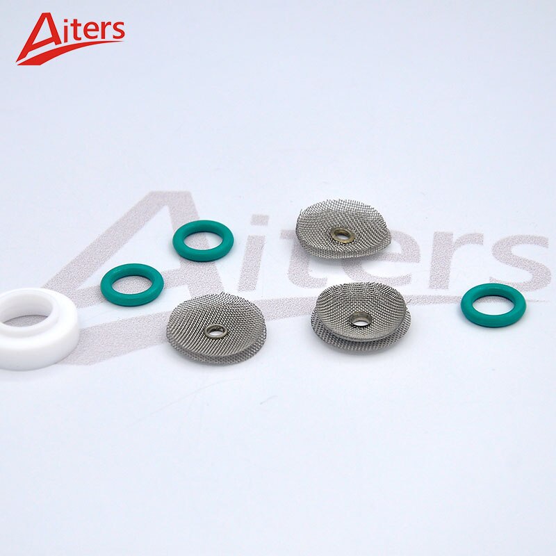 Double Gas Lens Filter 11PCS kit for TIG WP-17/18/26 torch Accessories Stubby Gas Lens and Pyrex Glass Cup Gasket - KiwisLove