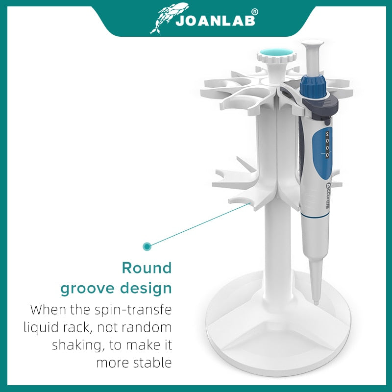 JOANLAB Official Store Laboratory Pipette Rack Trapezoid Pipette Stander And Round Pipette Holder For Placing Adjustable Pipette - KiwisLove