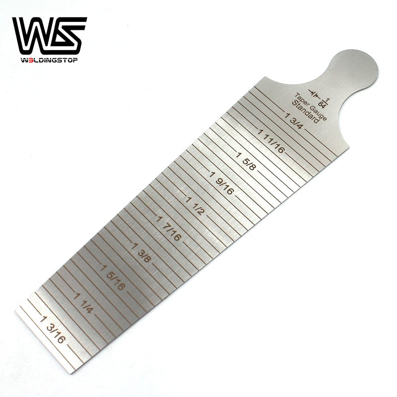 Welding Taper Gauge 30-45mm(1-3/16‘’- 1-3/4‘’) gap slot width hole size metric&amp;inch gage measuring tool - KiwisLove