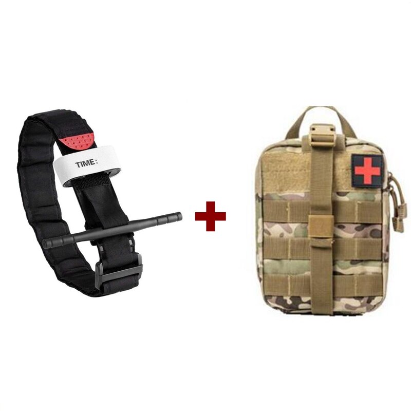 Airsoft First Aid Bag Only Molle Medical EMT Pouch Outdoor Tactical Emergency Utility Pack Outdoor Tourniquet Stap Equipment - KiwisLove