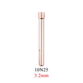 5/10PCs 1.0/1.6/2.4/3.2/4.0mm TIG Collet 10N22S 10N23S 10N24S 10N25S 10N22 10N23 10N24 10N25 For WP17/18/26 Welding Torch Kit - KiwisLove