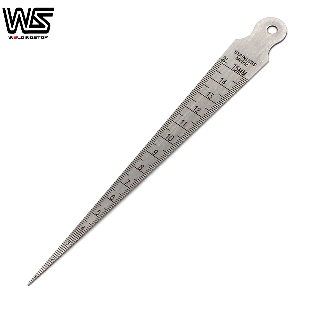 Economic 1.3mm thickness hole gap measuring tool Taper Gauge + Depth Gauge welding gage - KiwisLove