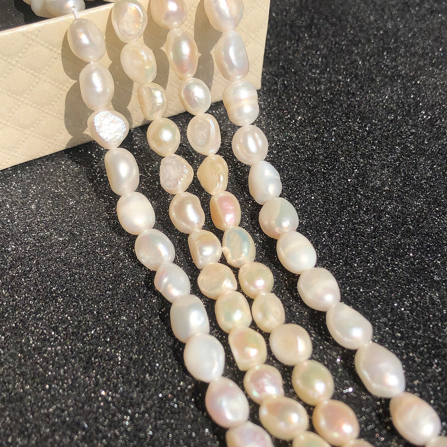 Real Natural Freshwater Pearl Irregular Cultured Small Pearls Punch Beads For Jewelry Making Diy Women&#39;s Necklace Bracelet - KiwisLove