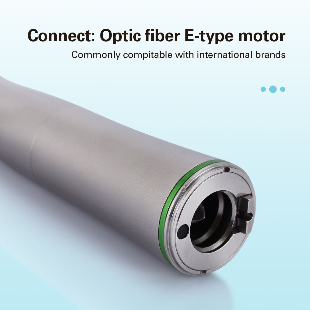 20:1 Dental Fiber Optic LED  Implant Contra Angle Low Speed Handpiece Push Button Chuck 55N.cm Torque - KiwisLove