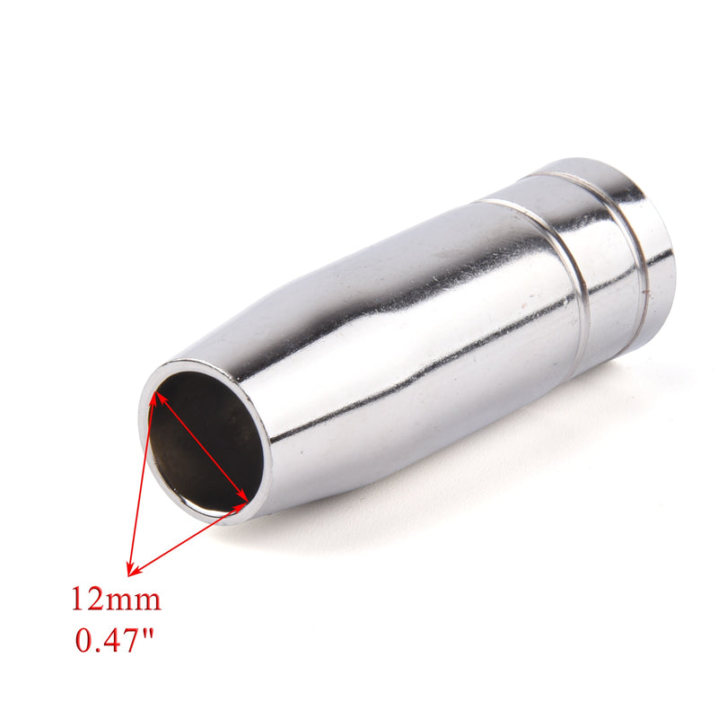 5/10Pcs 15AK Gas Nozzle Pure Copper Euro Conical Shield Cup Tips Nozzle For MB 14AK 15AK MIG/MAG Welding Torch 180A - KiwisLove
