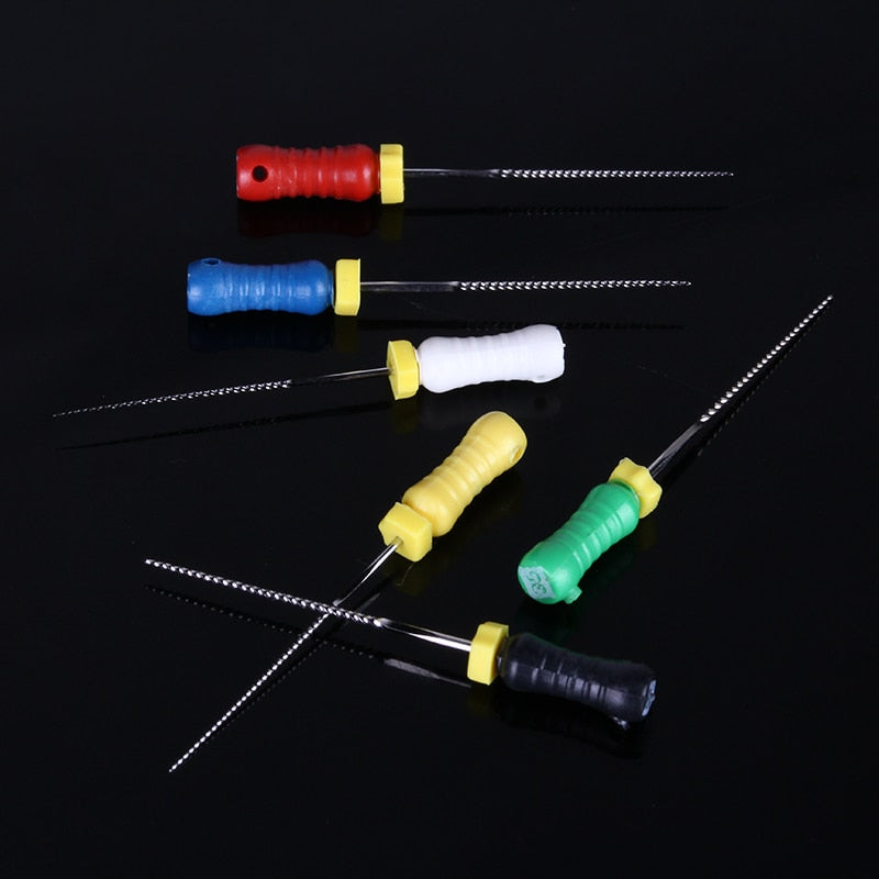 21mm/25mm K-Flies Stainless Steel Dental  Endodontic Root Canal Hand Use File - KiwisLove