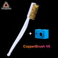 trianglelab Copper Wire Toothbrush Copper Brush Silicone socks gift Handle 3D printer nozzle cleaning Hot bed cleaning 3D print - KiwisLove
