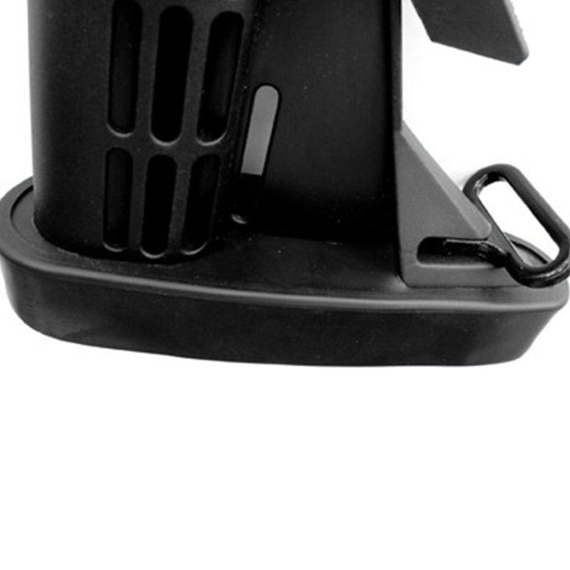 New Rubber Ribbed For AR15/M4 Rifle Shotgun Tactical Pad Stealth Slip Combat Buttpad Anti-slip Stock Buttpad Hunting Accessories - KiwisLove