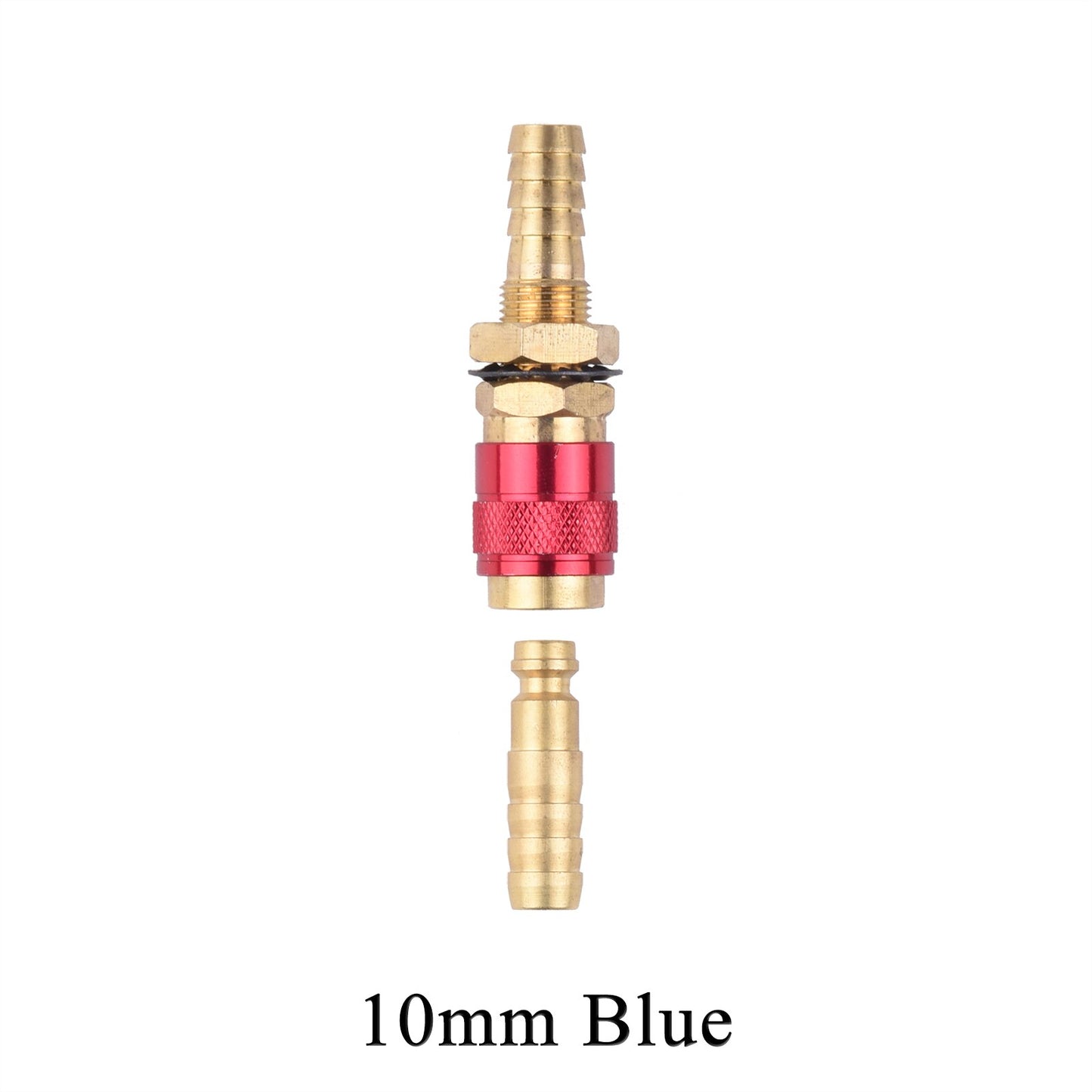 6mm 8mm 10mm Water Cooled Air Cooled Gas Water Adapter Quick Connector Fitting For MIG TIG Welding Torch Plug - KiwisLove