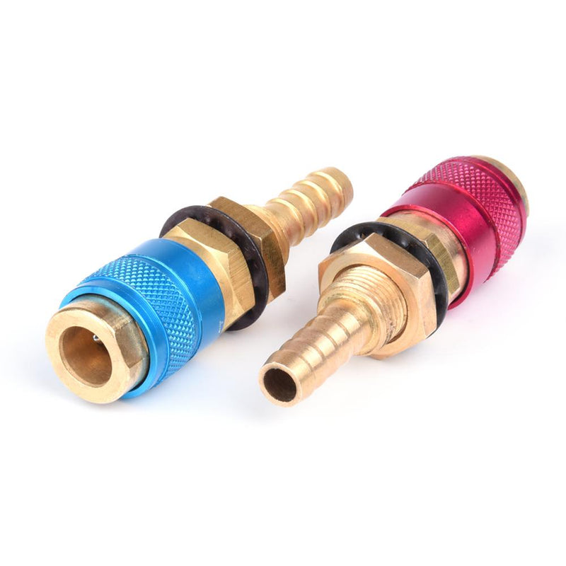6mm 8mm 10mm Water Cooled Air Cooled Gas Water Adapter Quick Connector Fitting For MIG TIG Welding Torch Plug - KiwisLove