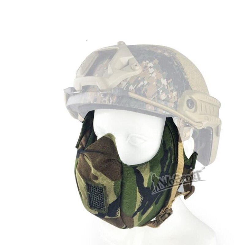 Tactical Mask Half Face Protection Airsoft Half Face Masks Using For Protecting CS Cycling Hunting Sports Mask - KiwisLove