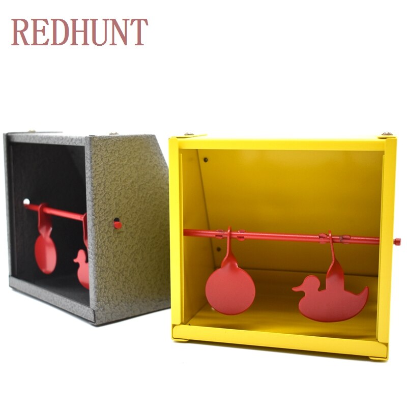 14x14cm Shooting Target 100pcs Paintball Paper BB Bullets Steel Self Resetting Target for Training/Rifle/Gun - KiwisLove