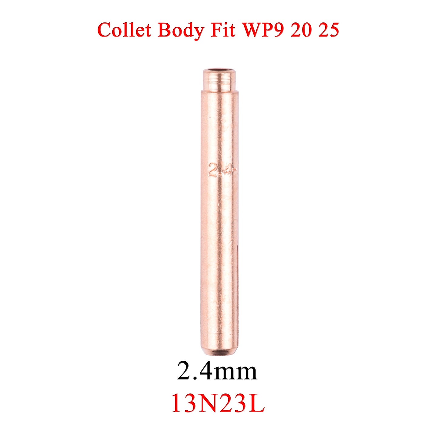 5/10Pcs 1.0/1.6/2.4/3.2mm TIG Collet 13N21 13N22 13N23 13N24 13N21L 13N22L 13N23L  13N24L For TIG WP9 20 25 Welding Torch - KiwisLove